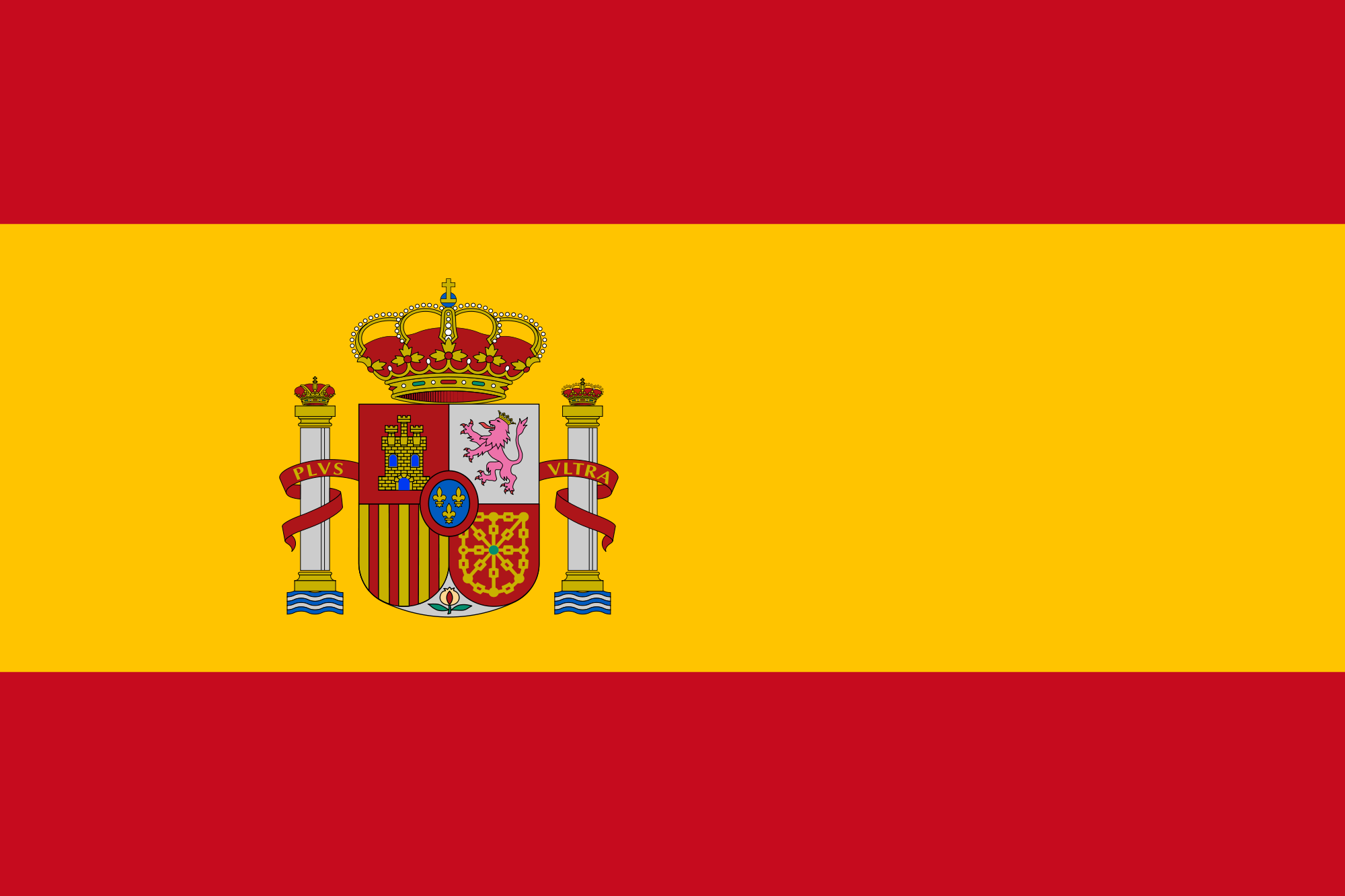 A bandeira da Espanha