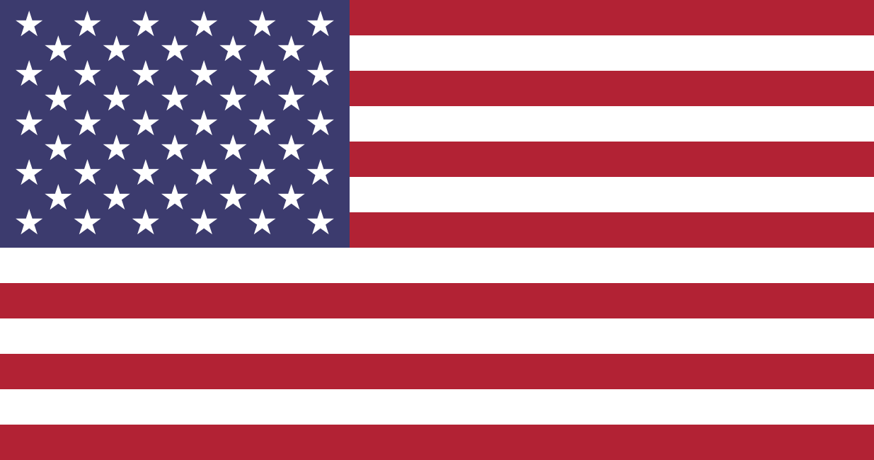 A bandeira dos Estados Unidos